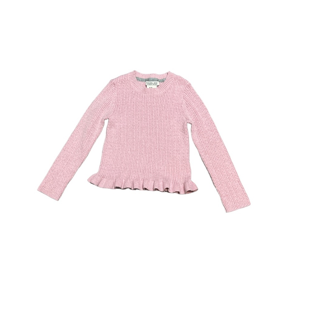 Rachel Zoe girls pink sweater